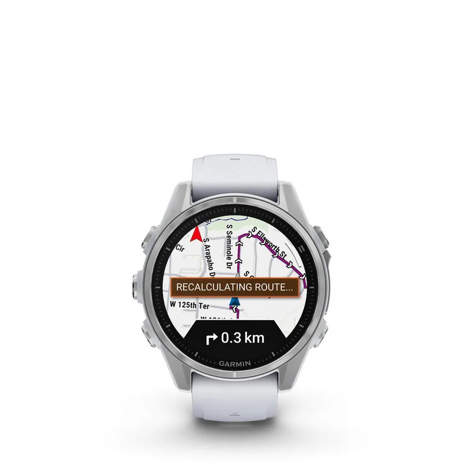 Garmin fēnix 8 Smartwatch, robustes Design, AMOLED Display, integrierte LED-Taschenlampe 3