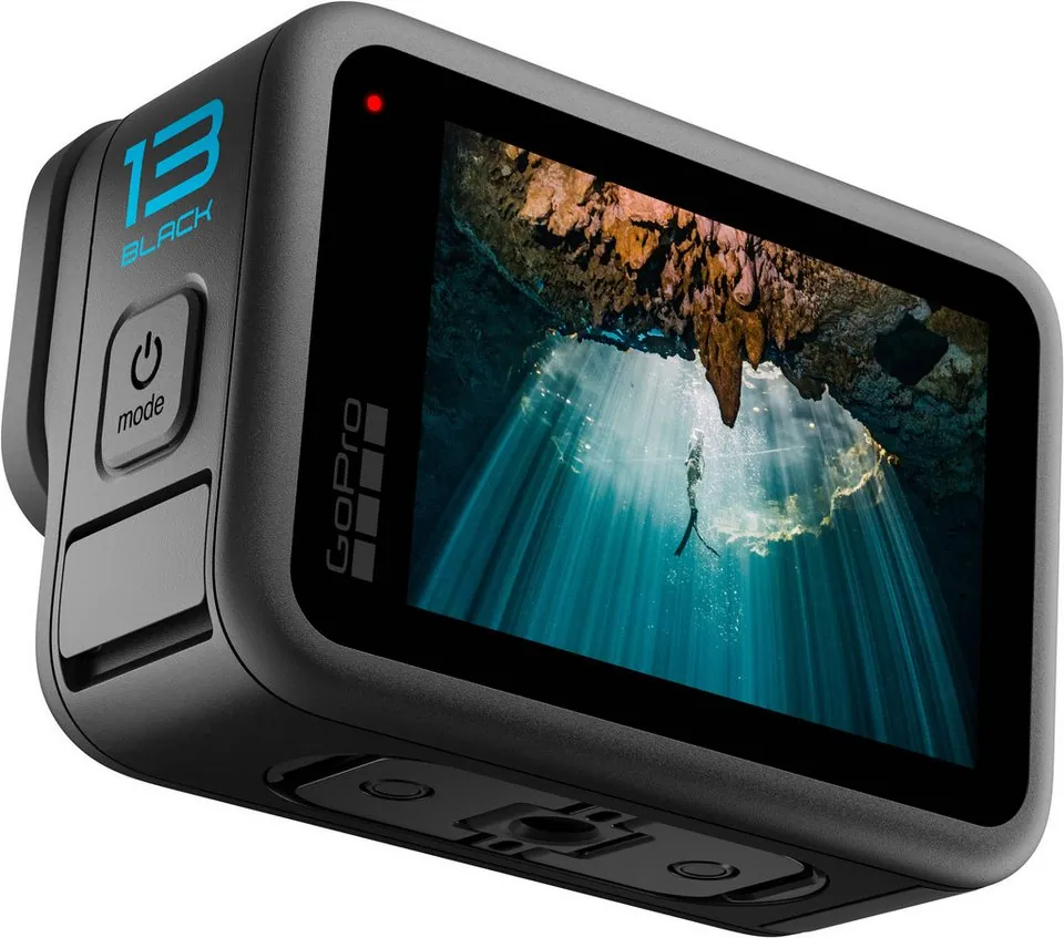 GoPro HERO13 Black Action Cam, kompakt, wasserdicht, 4K Videoqualität 3