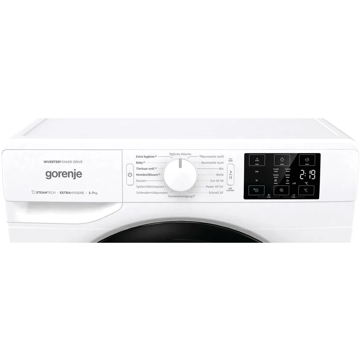 GORENJE Wave NEI74SAP Waschmaschine, 7 kg, 1400 U/min, 47 cm tief 5