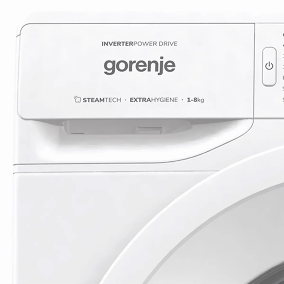 GORENJE WNPI84APS Waschmaschine, 8 kg, 1400 U/min, AquaStop, Dampffunktion, 16 Programme 2