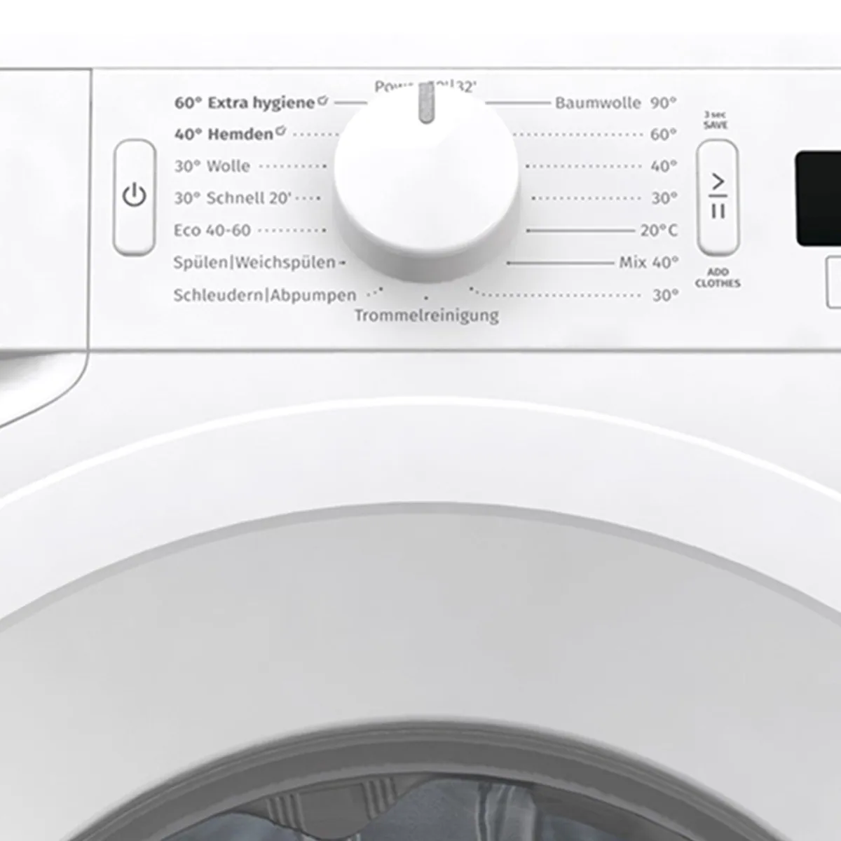 GORENJE WNPI84APS Waschmaschine, 8 kg, 1400 U/min, AquaStop, Dampffunktion, 16 Programme 3