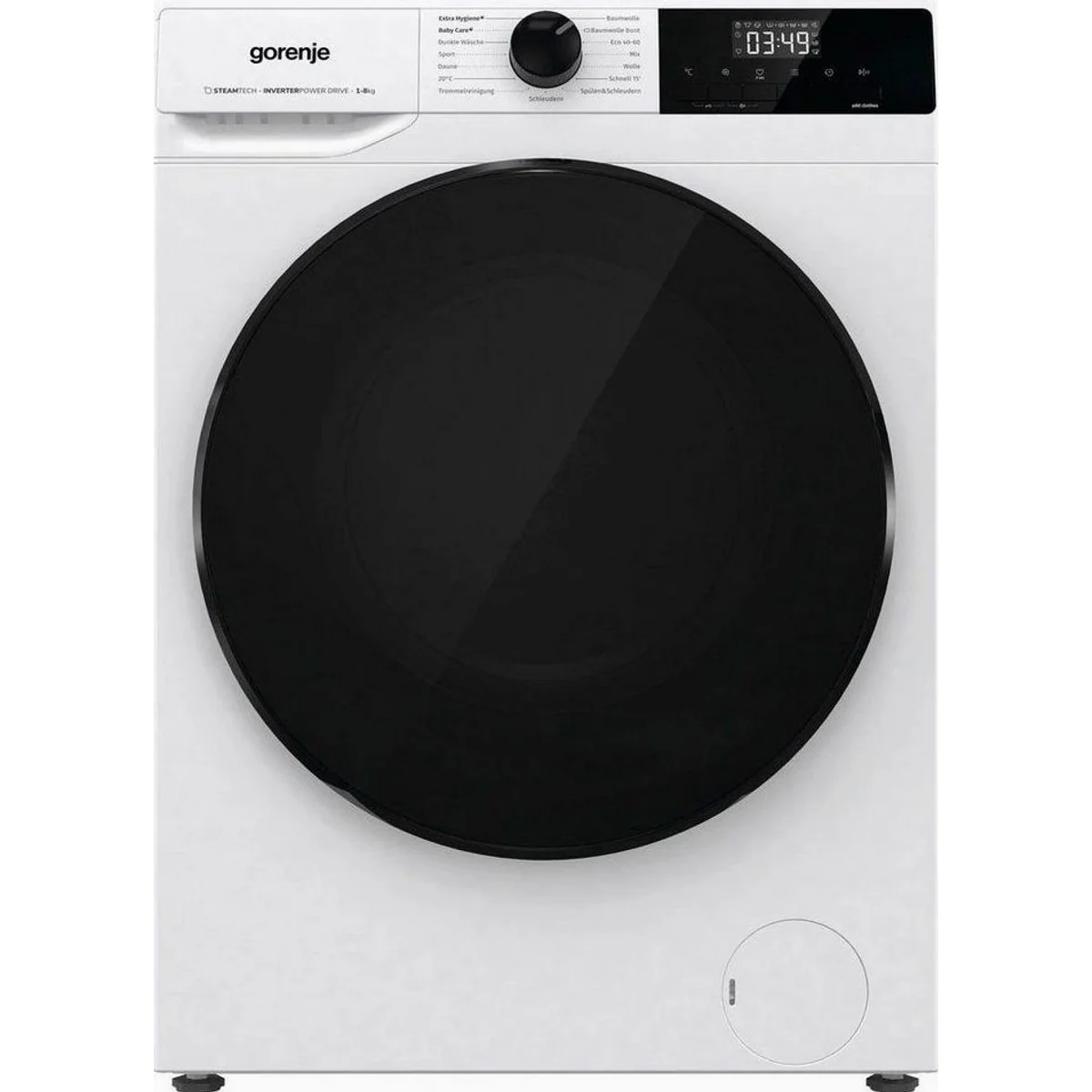 GORENJE WNHAI 84 APS/DE Waschmaschine, 8 kg, 1400 U/min, AquaStop, Dampf-Funktion 3