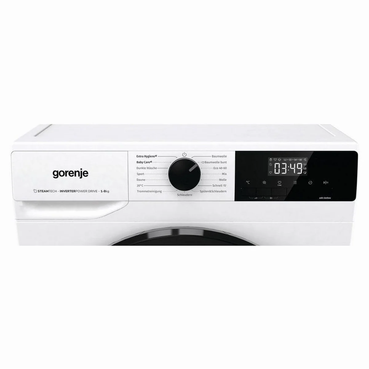 GORENJE WNHAI 84 APS/DE Waschmaschine, 8 kg, 1400 U/min, AquaStop, Dampf-Funktion 5