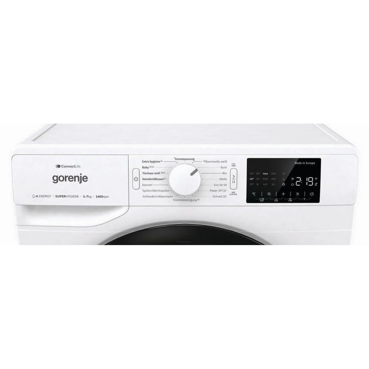 GORENJE Wave PNEI74SA1DTS Waschmaschine, 7 kg, 1400 U/min, Invertermotor 4