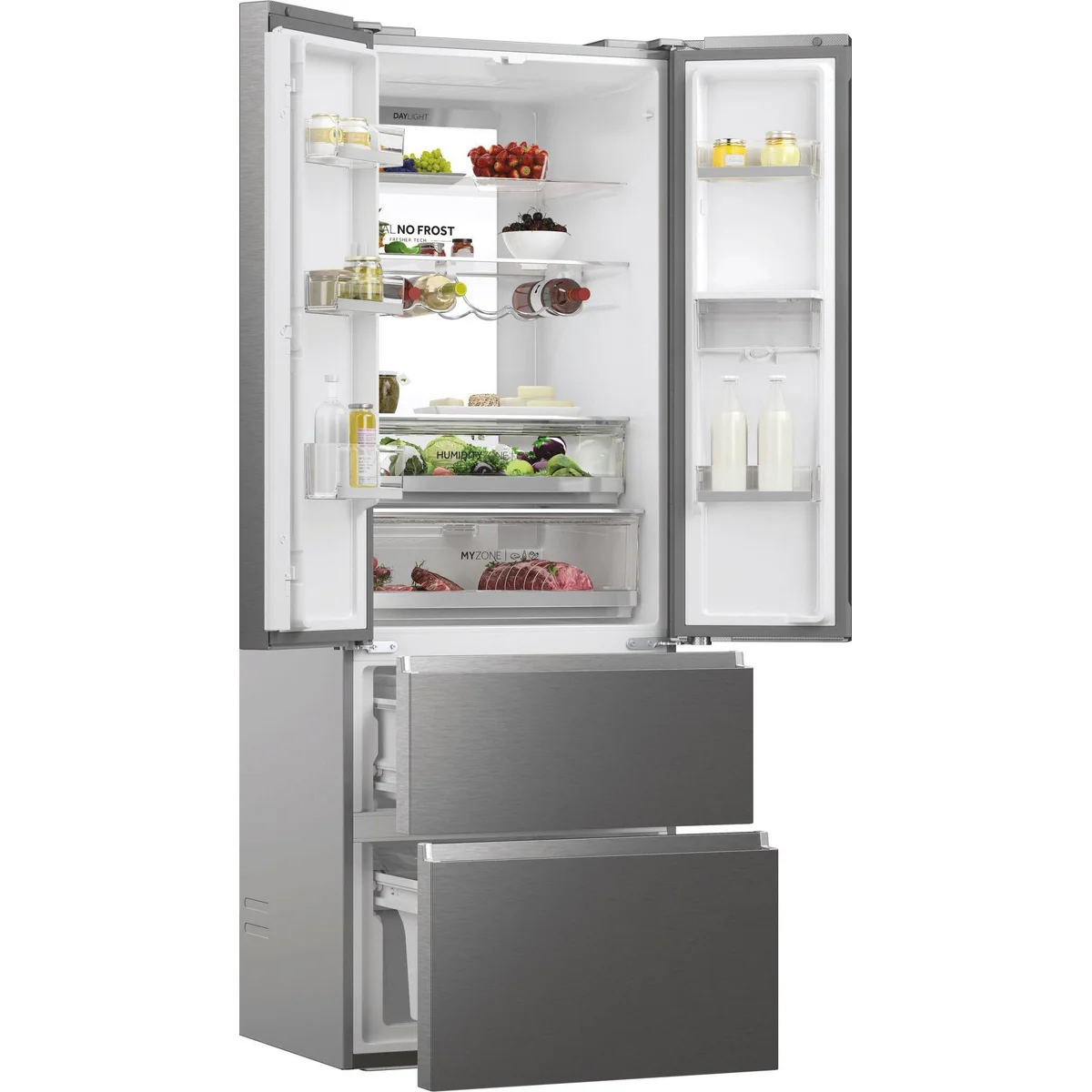 Haier HFW7720EWMP French Door Kühlschrank, 200,6 cm hoch, 70 cm breit, 337 l Kühlvolumen 2