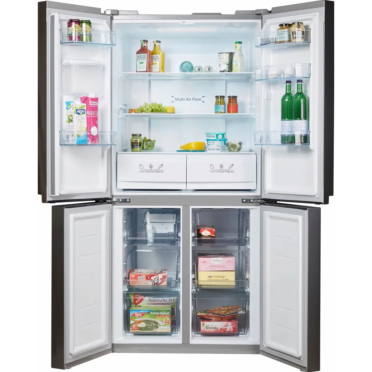 Hanseatic HCD17884EI Multi Door, 177,5 cm hoch, NoFrost, Wasserspender, FreshZone 2