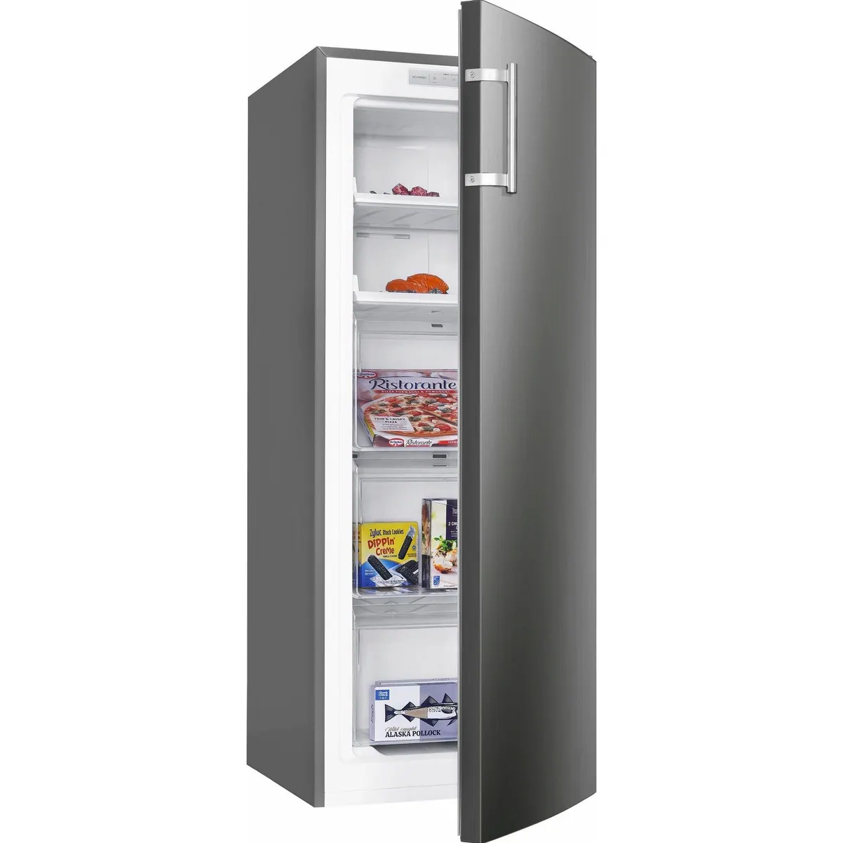 Hanseatic HGS14354DNFI Gefrierschrank, 143 cm hoch, NoFrost, Schnellgefrierfunktion 3