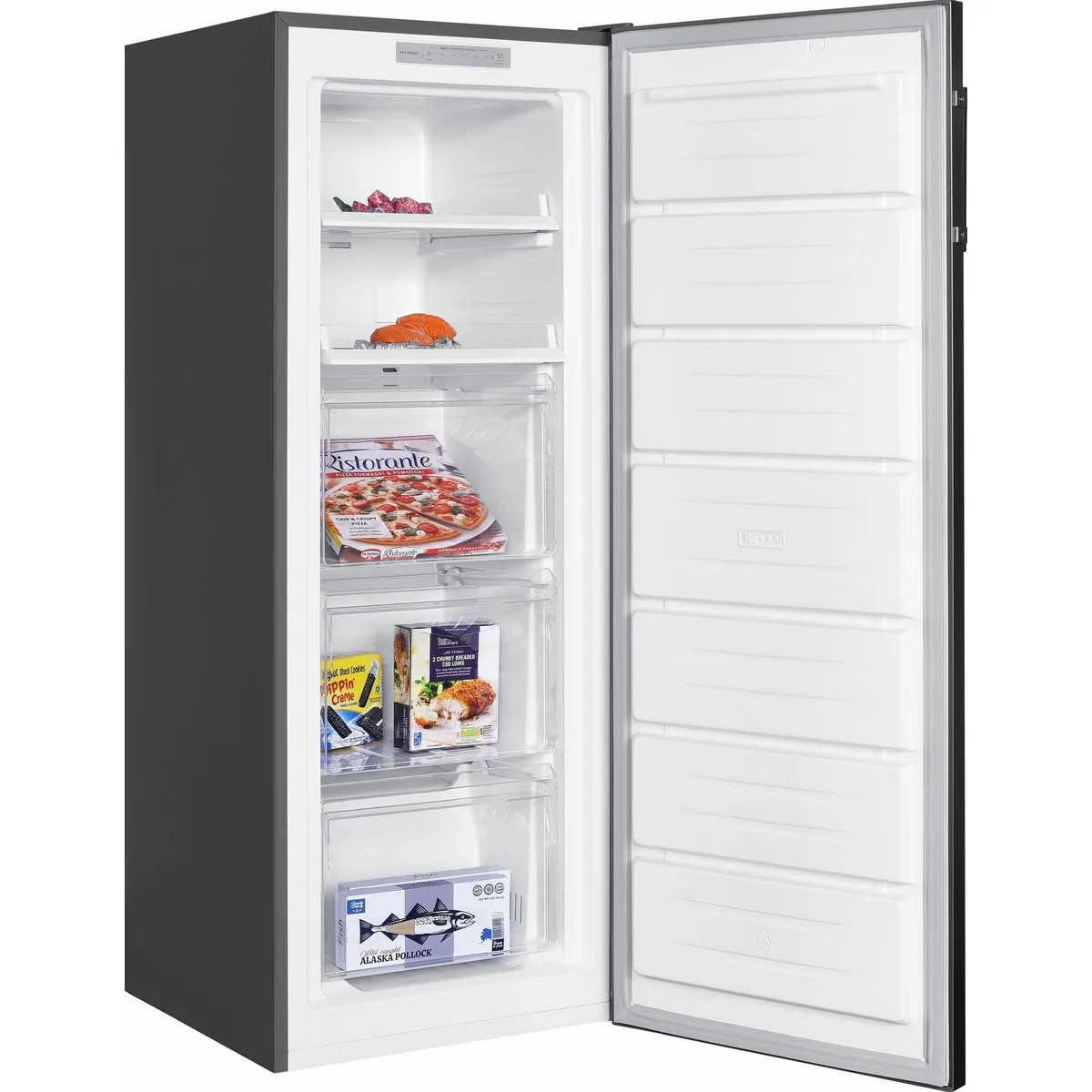 Hanseatic HGS14354DNFI Gefrierschrank, 143 cm hoch, NoFrost, Schnellgefrierfunktion 4