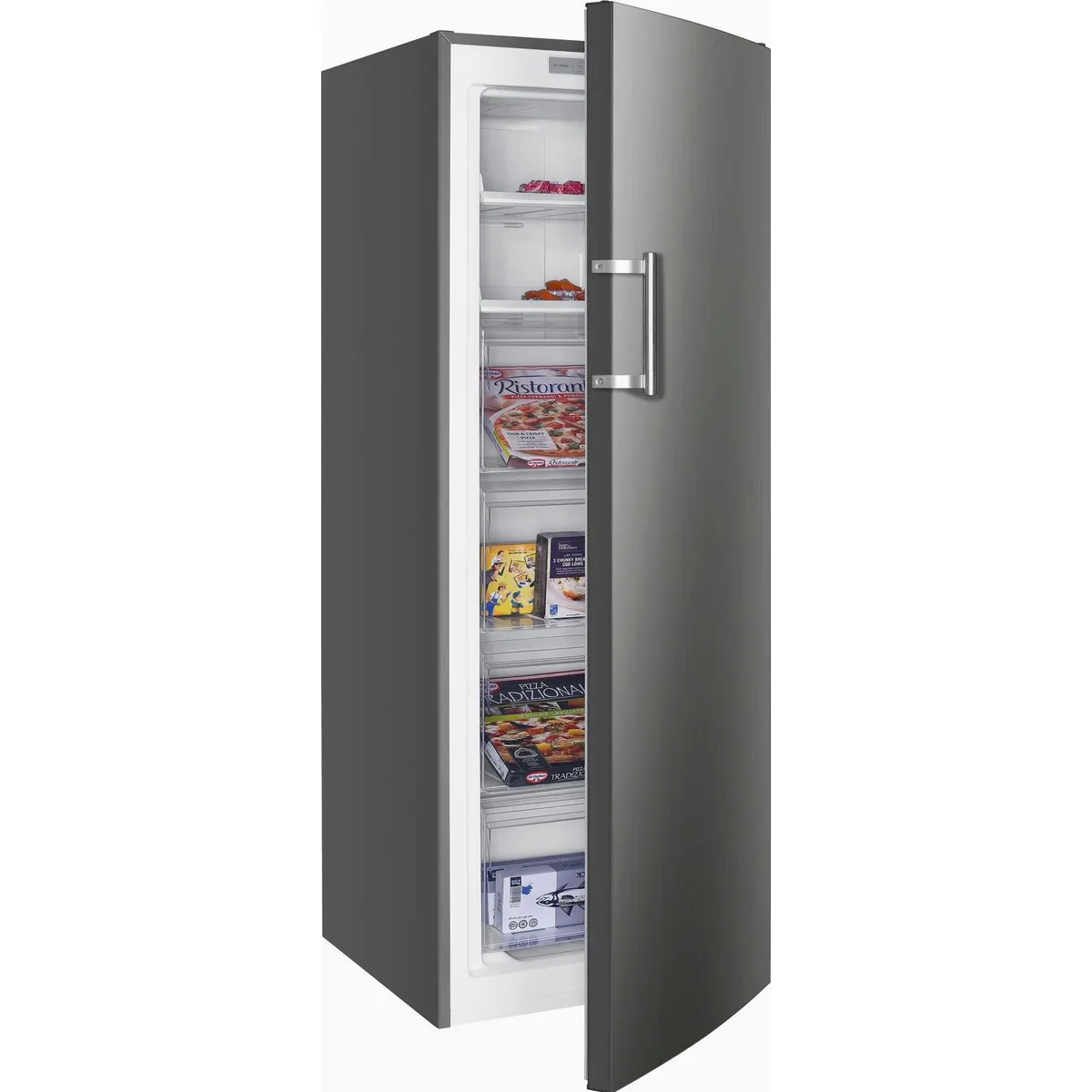Hanseatic HGS17154DNFI Gefrierschrank, NoFrost, 13 kg Gefriervermögen, 39 dB Betriebsgeräusch