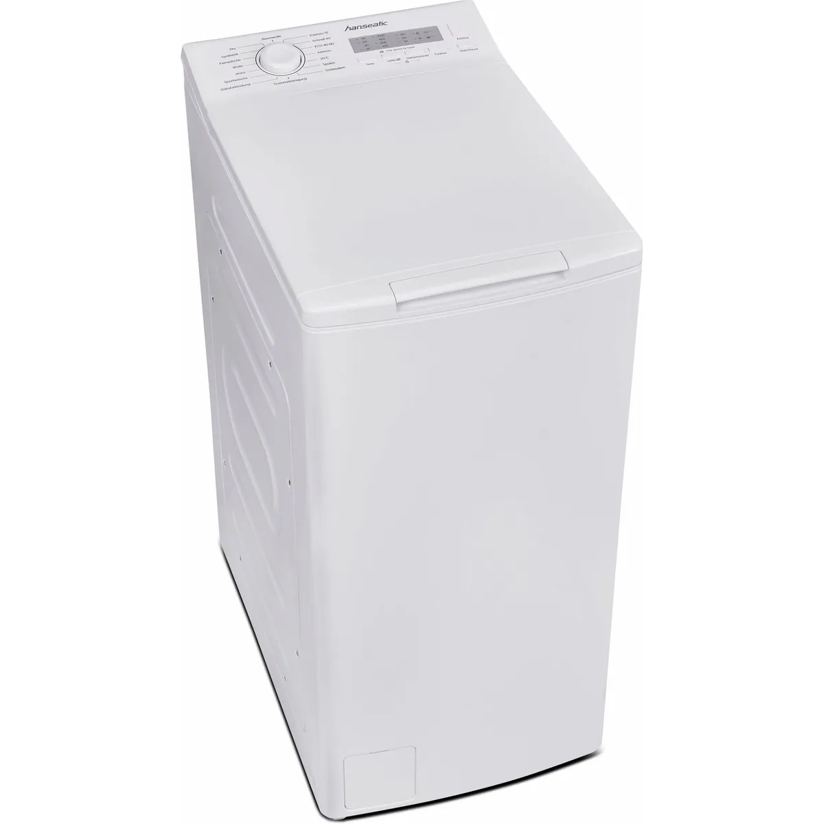 Hanseatic HTW510D Toplader, 5 kg Fassungsvermögen, 1000 U/min, Mengenautomatik 3