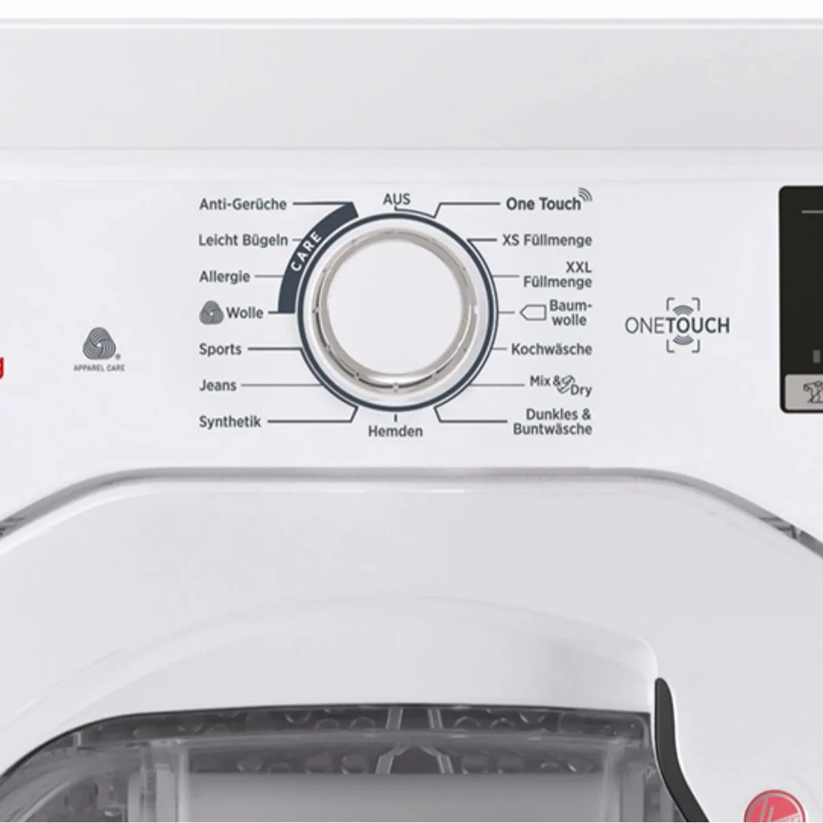 Hoover HLE C8DE-84 Kondenstrockner, 8 kg, NFC-Technologie, AquaVision-Kondenswasserbehälter 3