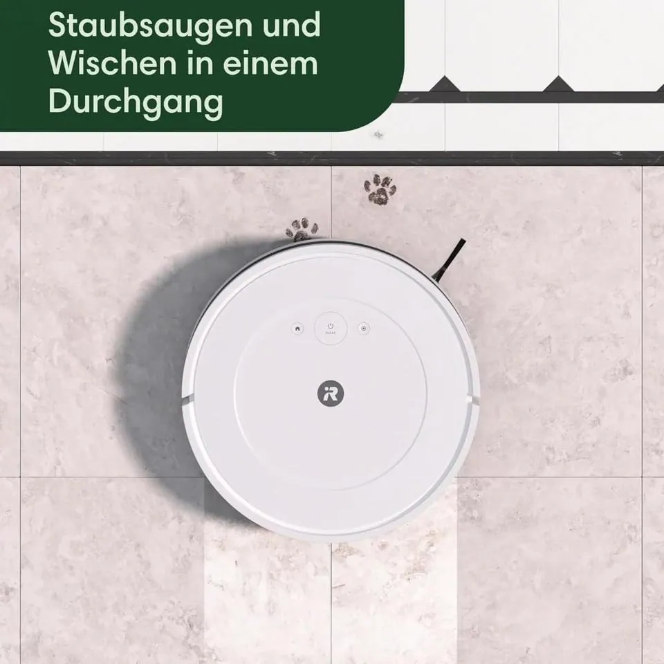 iRobot Roomba Combo Essential, Nass-Trocken-Saugroboter, App- und Sprachsteuerung, 4-Stufen-Reinigungssystem 3