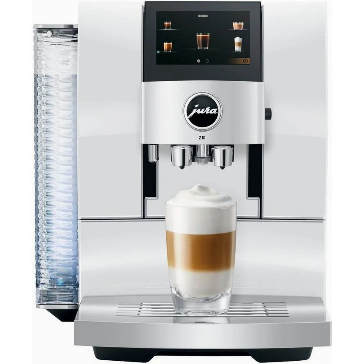 JURA Z10 Diamond White, Cold Extraction Process, hohes Drucksystem, präzise Mahlgradeinstellungen 2