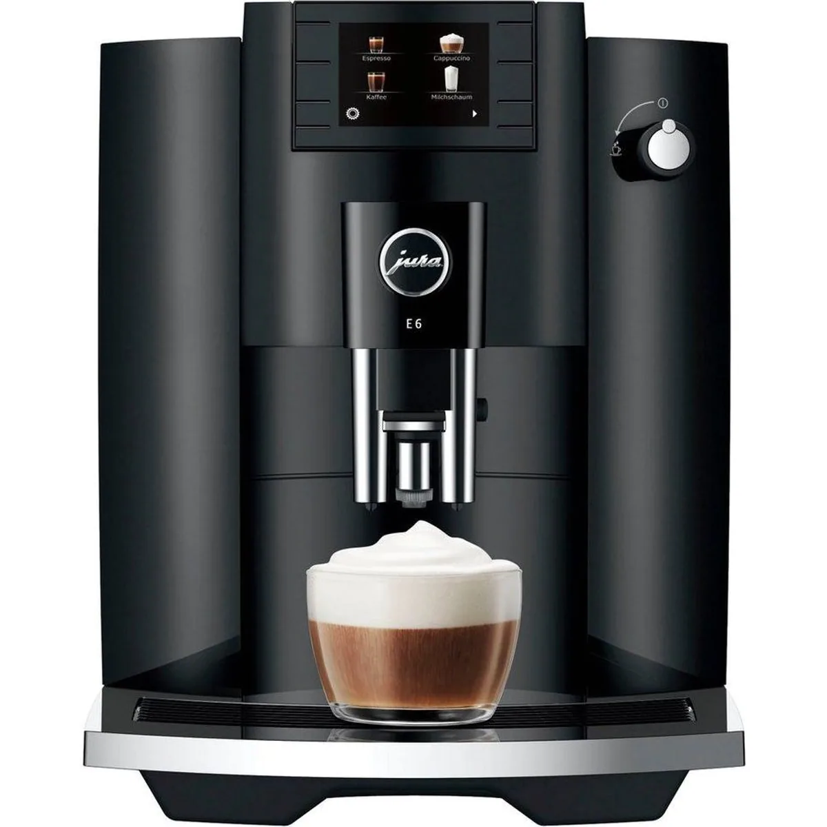 JURA E6 Kaffeevollautomat, Professional Aroma Grinder, Farbdisplay, einfache Bedienung 3