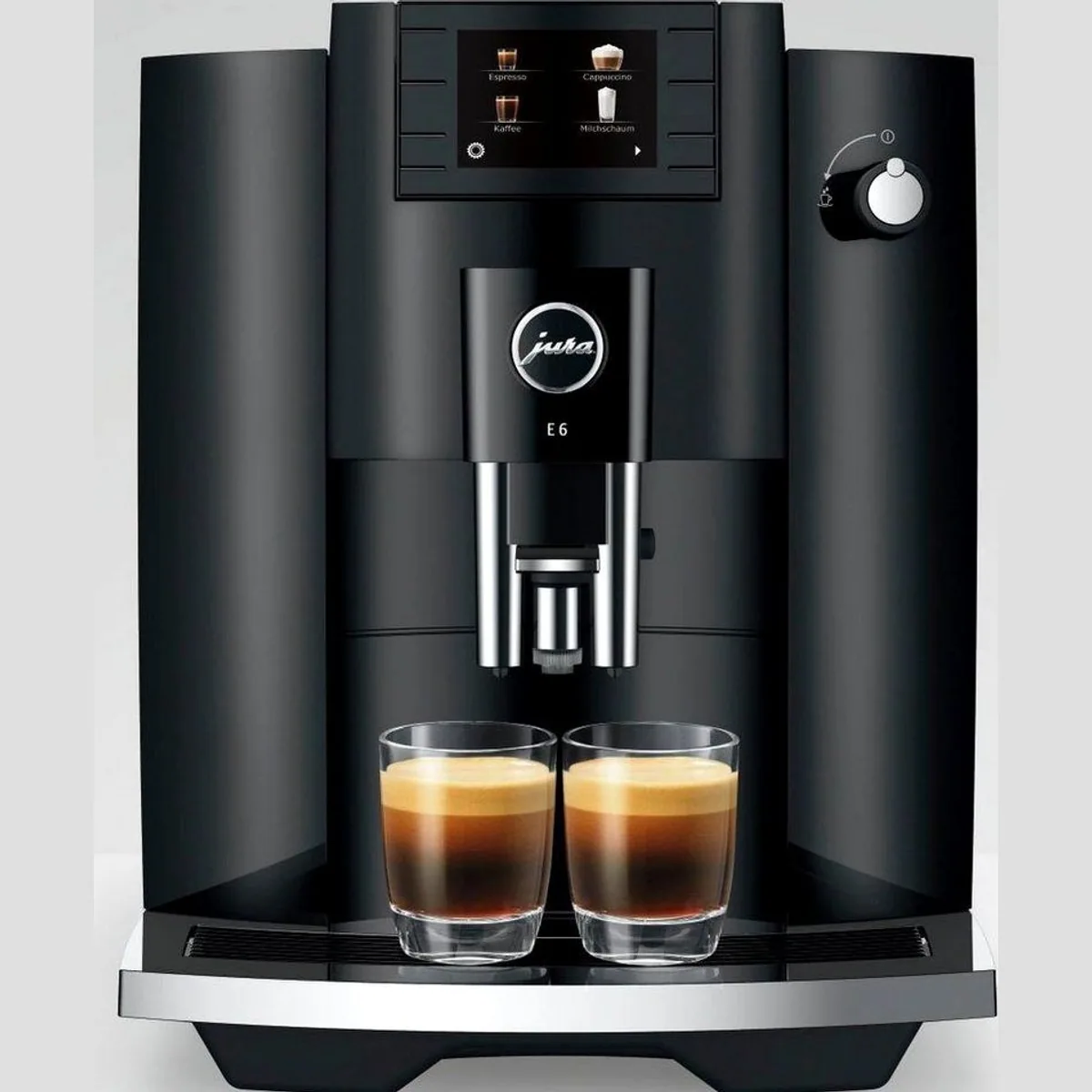 JURA E6 Kaffeevollautomat, Professional Aroma Grinder, Farbdisplay, einfache Bedienung 4