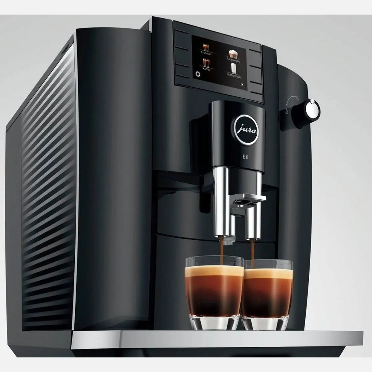 JURA E6 Kaffeevollautomat, Professional Aroma Grinder, Farbdisplay, einfache Bedienung 5