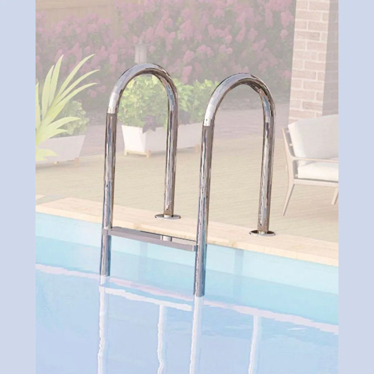 Karibu Roma Rechteckpool, 353x400x124 cm, kesseldruckimprägniert, 12,7 m³ Volumen 4