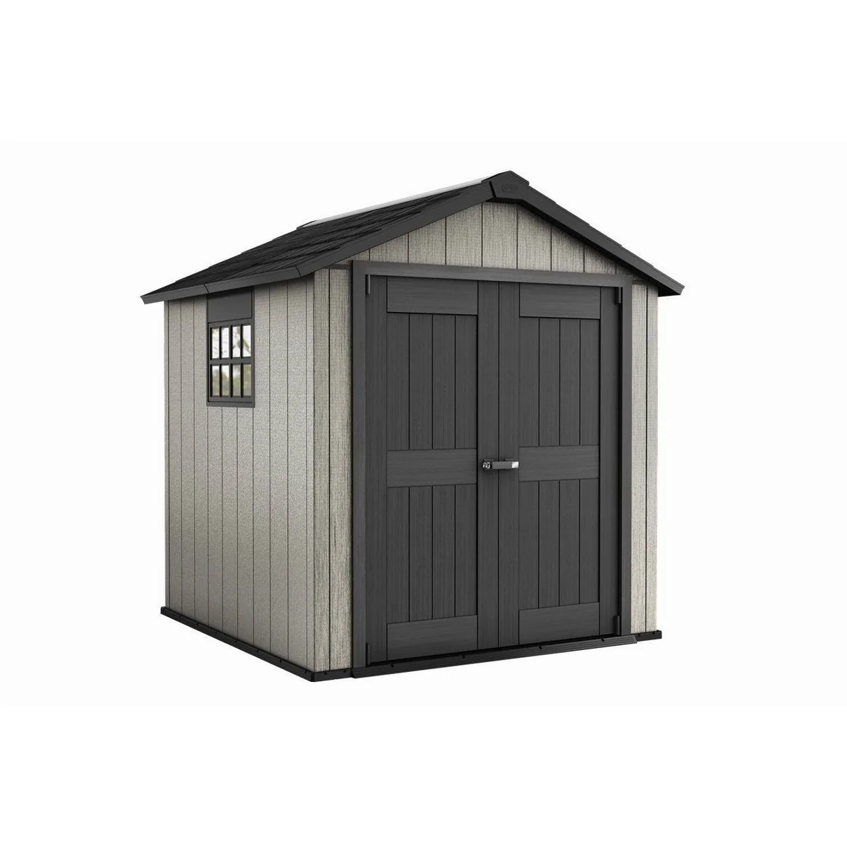Keter Oakland 757 Gartenhaus, 8400 Liter Volumen, abschließbar, wartungsfrei