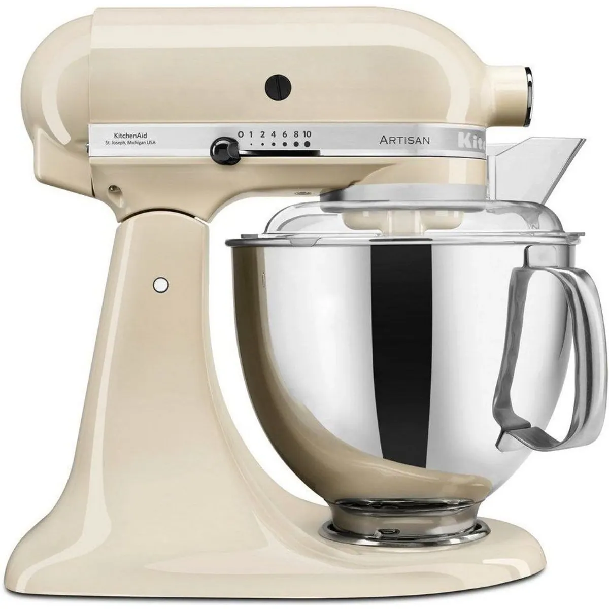 KitchenAid 5KSM175PSEAC Küchenmaschine, 300 W, 4,8 l Schüssel, hochwertiges Zubehör Dieses Produkt der Marke KitchenAid wird von uns als unabhängigem 2