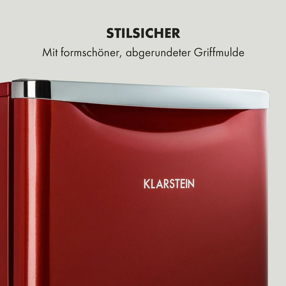 Klarstein Yummy Getränkekühlschrank, 90 Liter Volumen, 84 cm hoch, 45 cm breit 3
