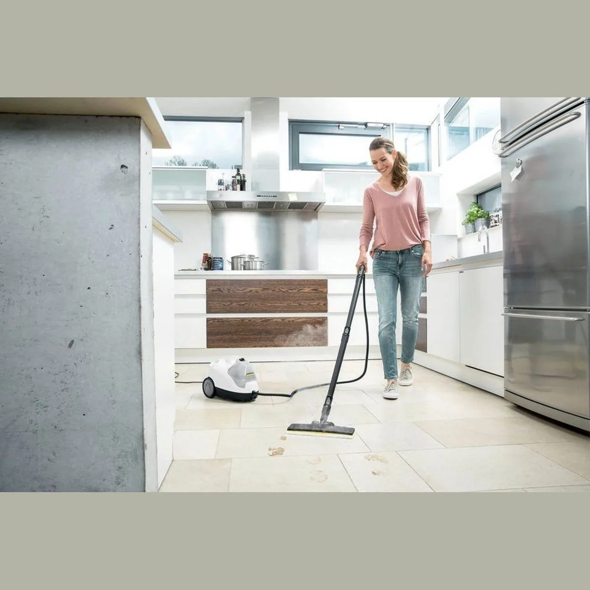 KÄRCHER Dampfreiniger SC 4 EasyFix Iron, 2000 W, 2-stufige Dampfregulierung, Bodendüse EasyFix 2