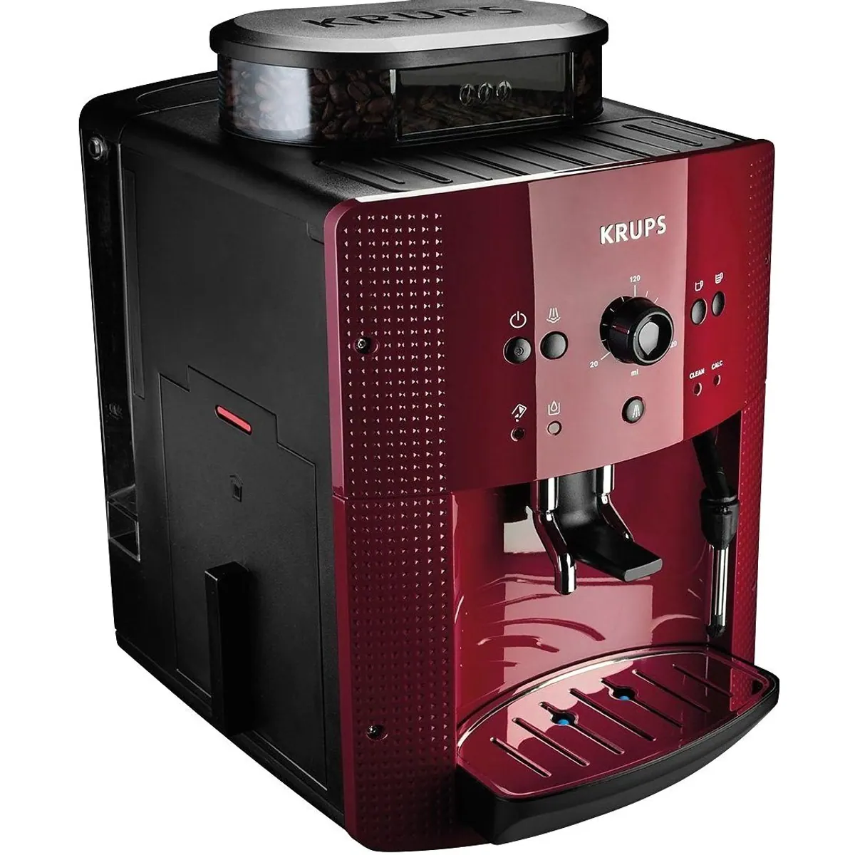 Krups EA8107 Kaffeevollautomat, 2-Tassen-Funktion, 15 bar Pumpendruck, manuelle Dampfdüse 2
