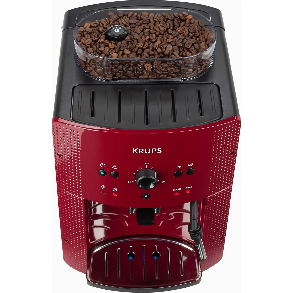 Krups EA8107 Kaffeevollautomat, 2-Tassen-Funktion, 15 bar Pumpendruck, manuelle Dampfdüse 4