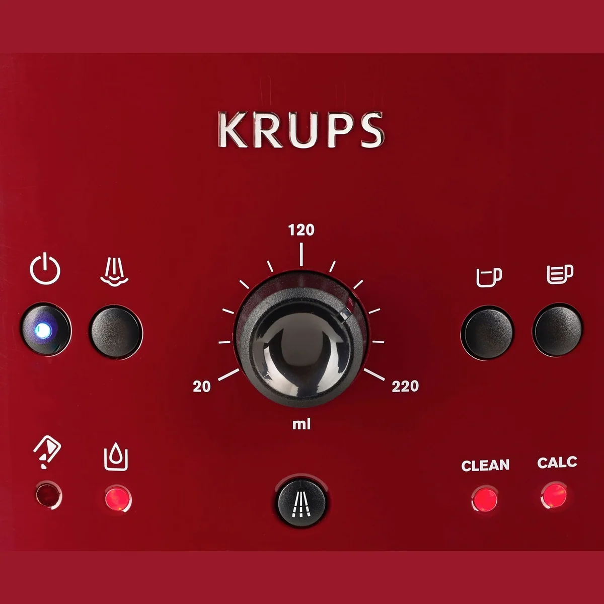 Krups EA8107 Kaffeevollautomat, 2-Tassen-Funktion, 15 bar Pumpendruck, manuelle Dampfdüse 5