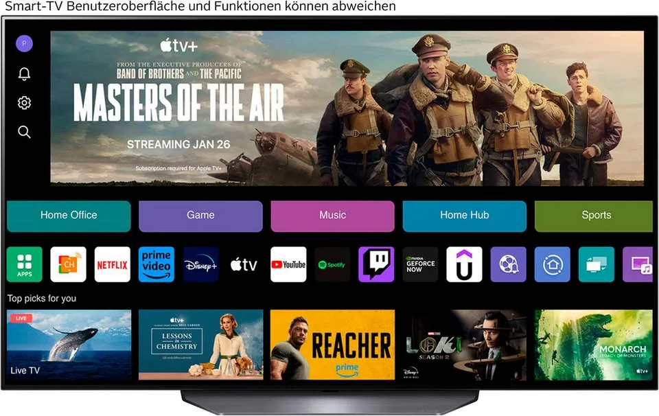 LG OLED65B36LA OLED-Fernseher, 4K AI-Prozessor, Dolby Vision & Atmos, Gaming-Optimierung 2