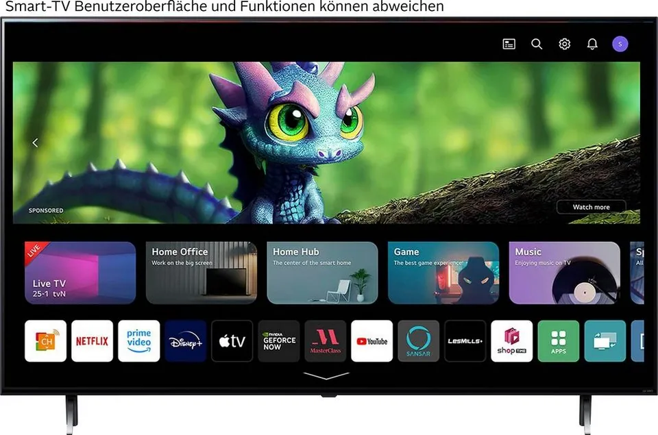 LG 55QNED756RA QNED-Fernseher, Quantum Dot NanoCell, AI 4K Prozessor, HDR10, HDMI 2.0 3