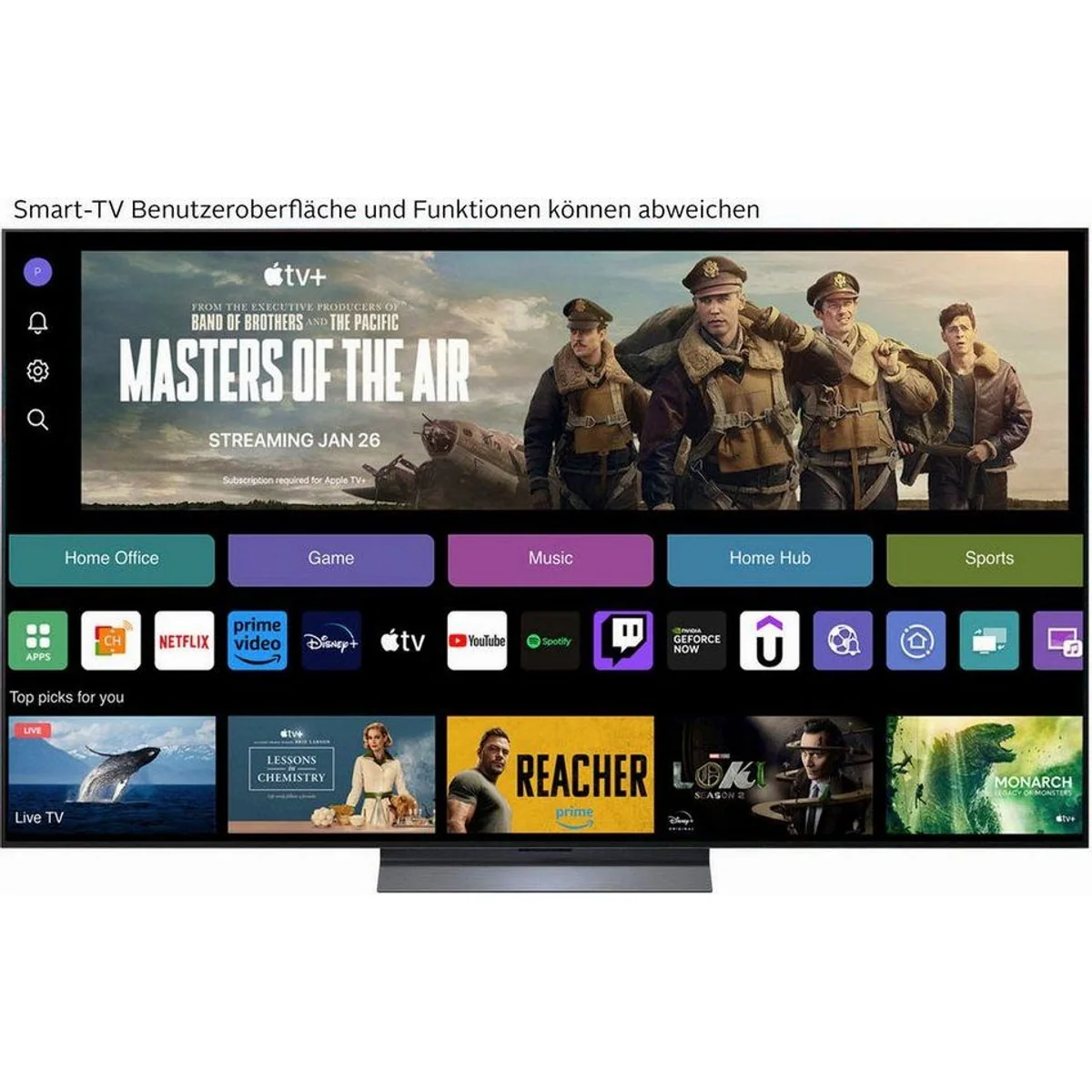 LG OLED77C5ELB OLED-Fernseher, 195 cm, 4K Ultra HD, Smart-TV 2