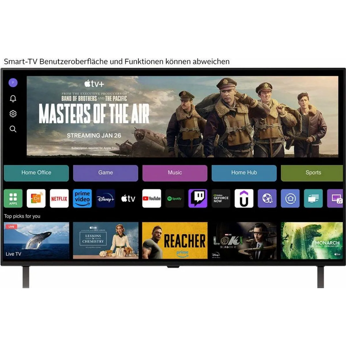 LG OLED48B59LA OLED-Fernseher, 48 Zoll, 4K Ultra HD, Dolby Vision & Atmos 2