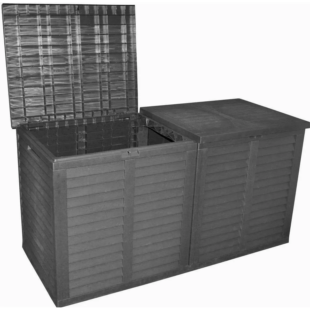 made2trade Gartenbox XXL, 750 l Volumen, wetterbeständig, in Anthrazit 2