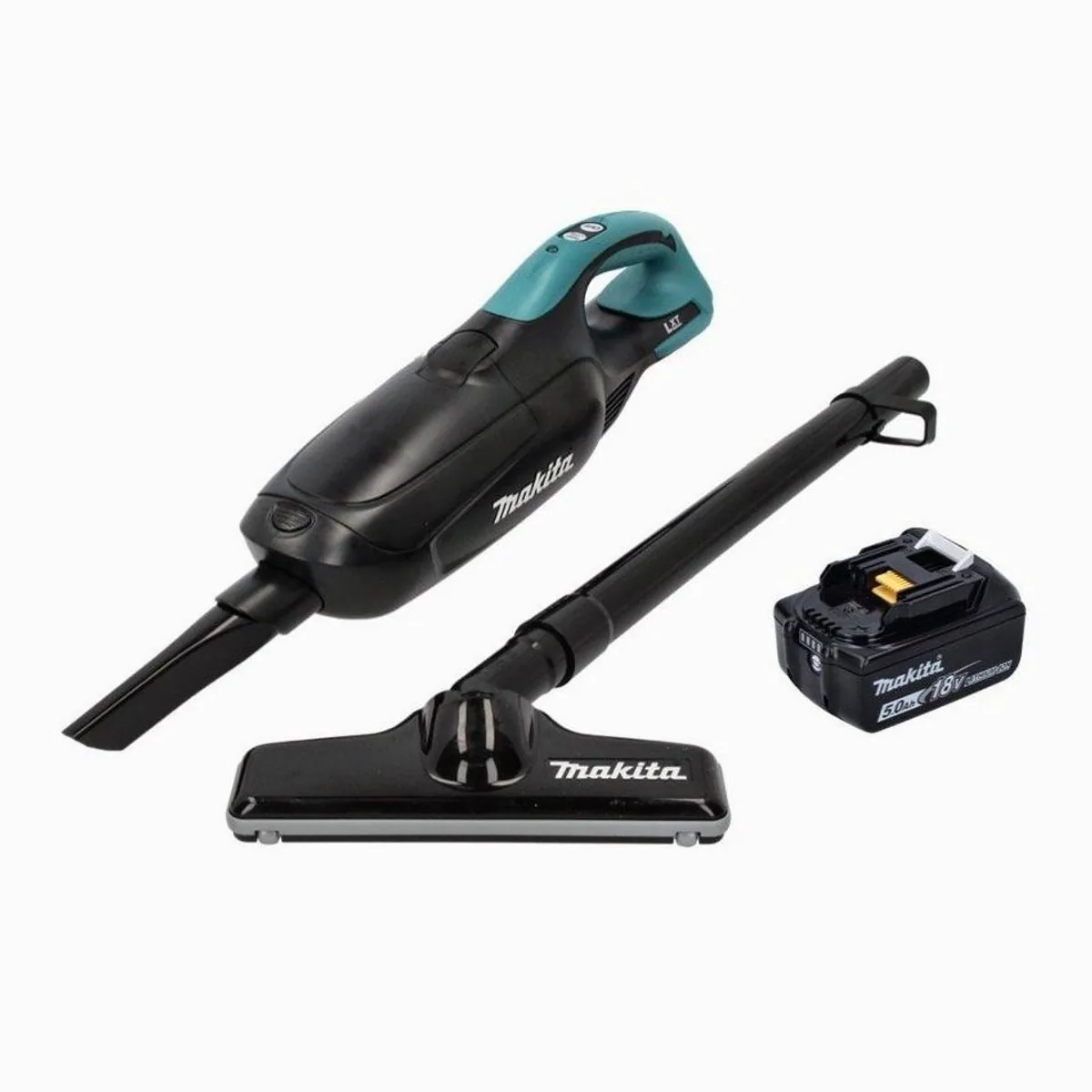 Makita DCL 182 Akku-Handstaubsauger, 18 V, 5,0 Ah Akku, hohe Saugkraft Dieses Produkt der Marke Makita wird von uns als unabhängigem Händler 2