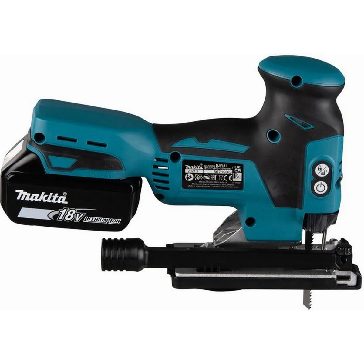 Makita DJV181Z Akku-Pendelhubstichsäge, 18 V, 26 mm Schnitttiefe, 3.000 U/min Dieses Produkt der Marke Makita wird von uns als unabhängigem Händler 4