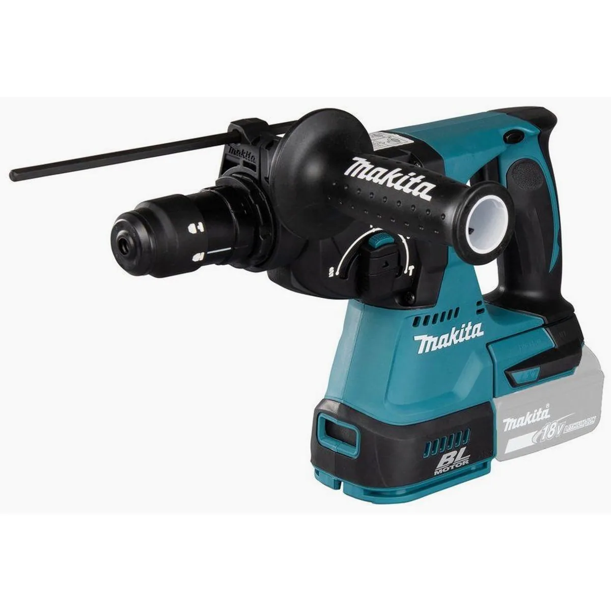 Makita DHR243Z Akku-Kombibohrhammer, max. 950 U/min, SDS+ Dieses Produkt der Marke Makita wird von uns als unabhängigem Händler vertrieben. Wir sind 3