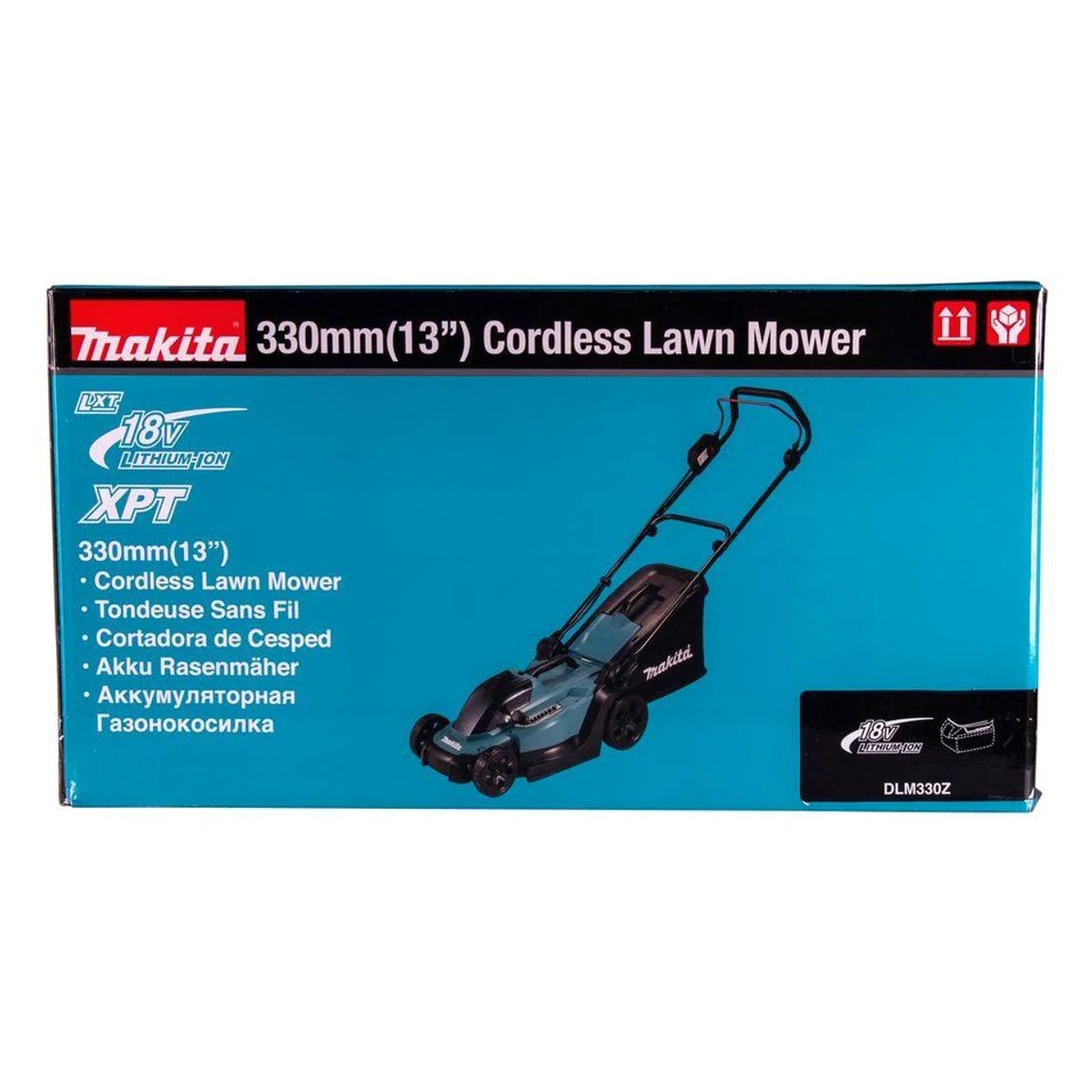 Makita DLM330Z Akkurasenmäher, 33 cm Schnittbreite, 18V, leicht und benutzerfreundlich Dieses Produkt der Marke Makita wird von uns als unabhängigem 4