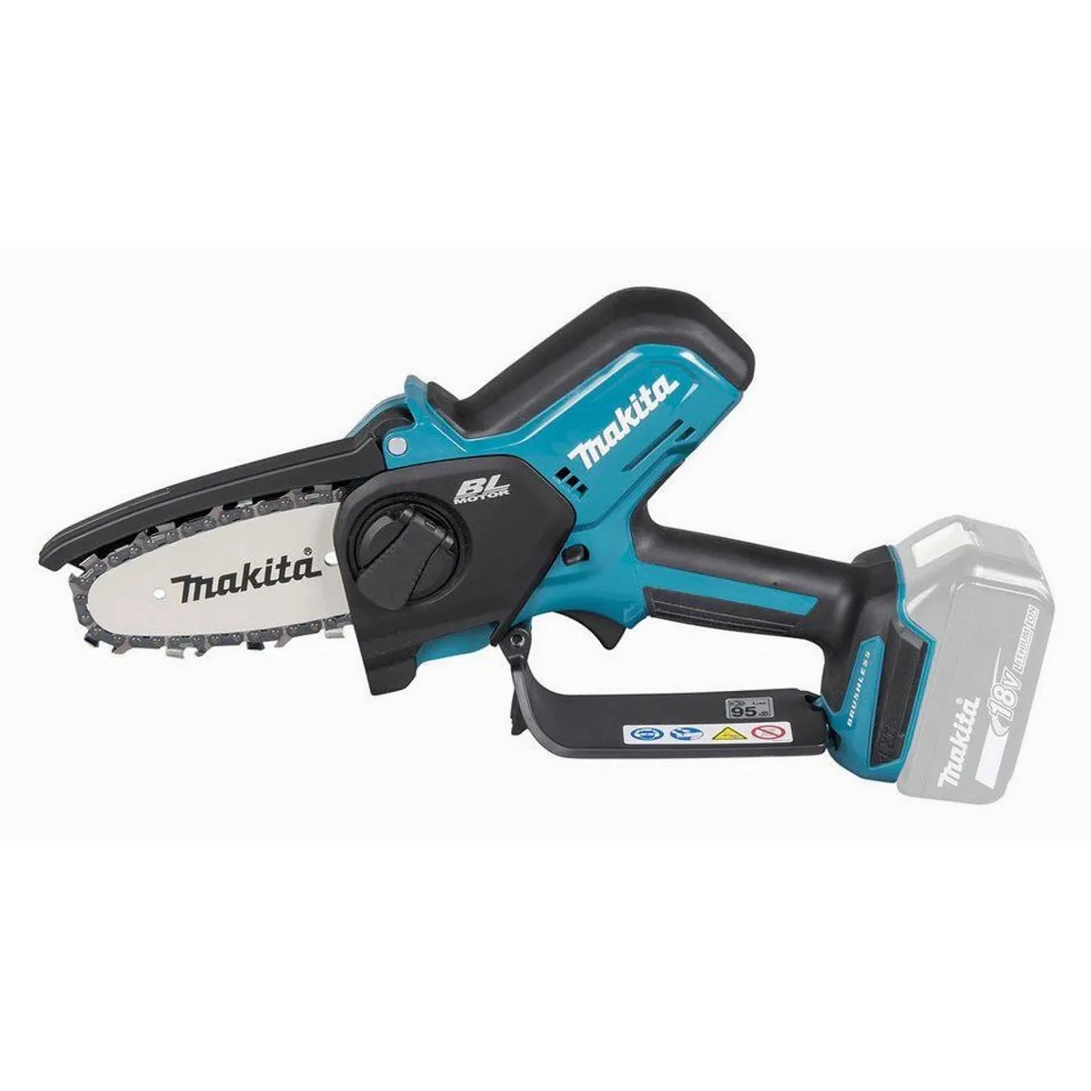 Makita DUC101Z Akku-Astsäge, 18V, 10 cm Kettenlänge, 8 m/s Schneidgeschwindigkeit Dieses Produkt der Marke Makita wird von uns als unabhängigem 4
