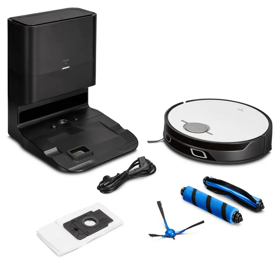 Medion Saugroboter X50 SW, 2-in-1 Funktion, 360° Lasernavigation 2