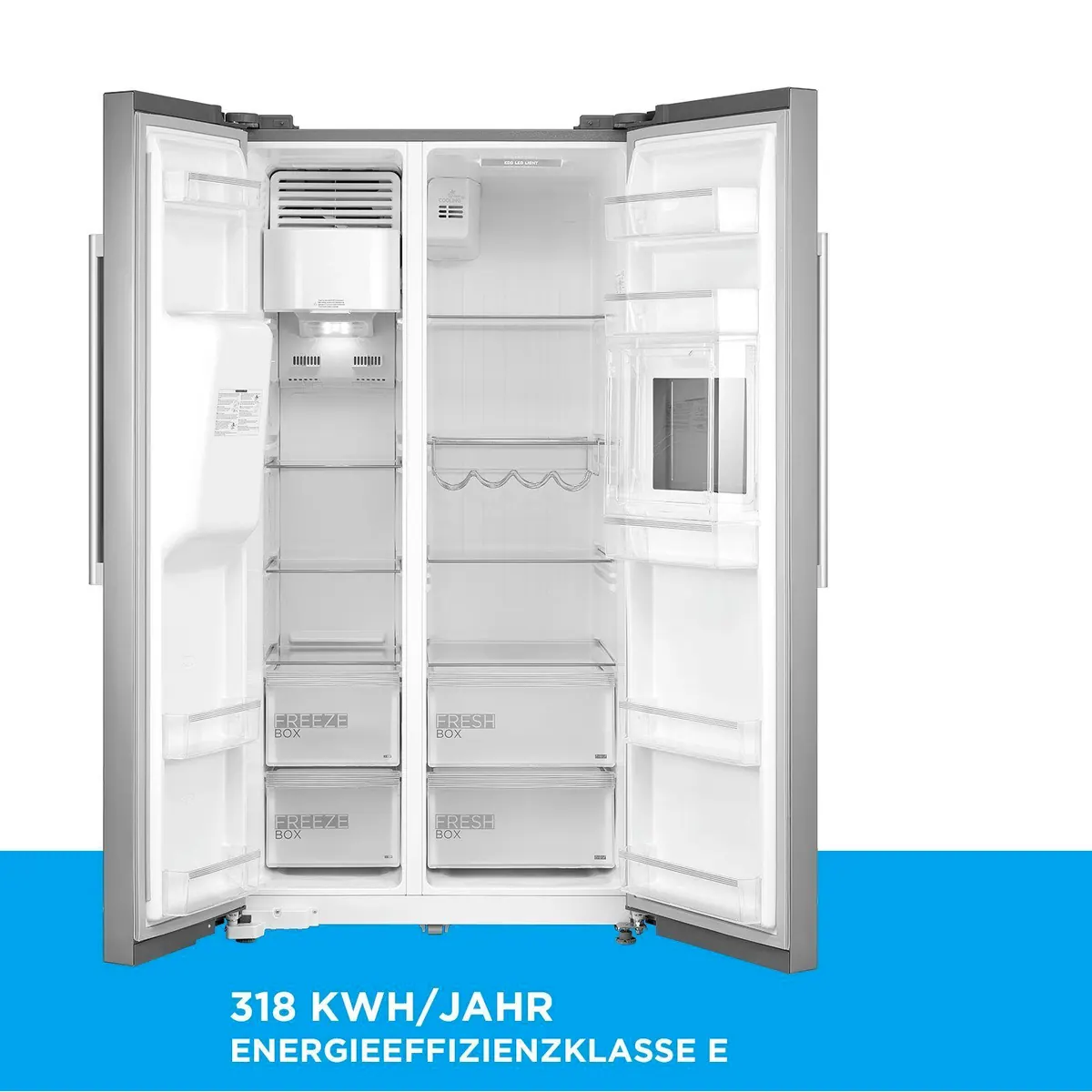 Midea KS-EIX 6.23, 176.5 cm hoch, 89.7 cm breit, vielseitige Kühltechnologien 3