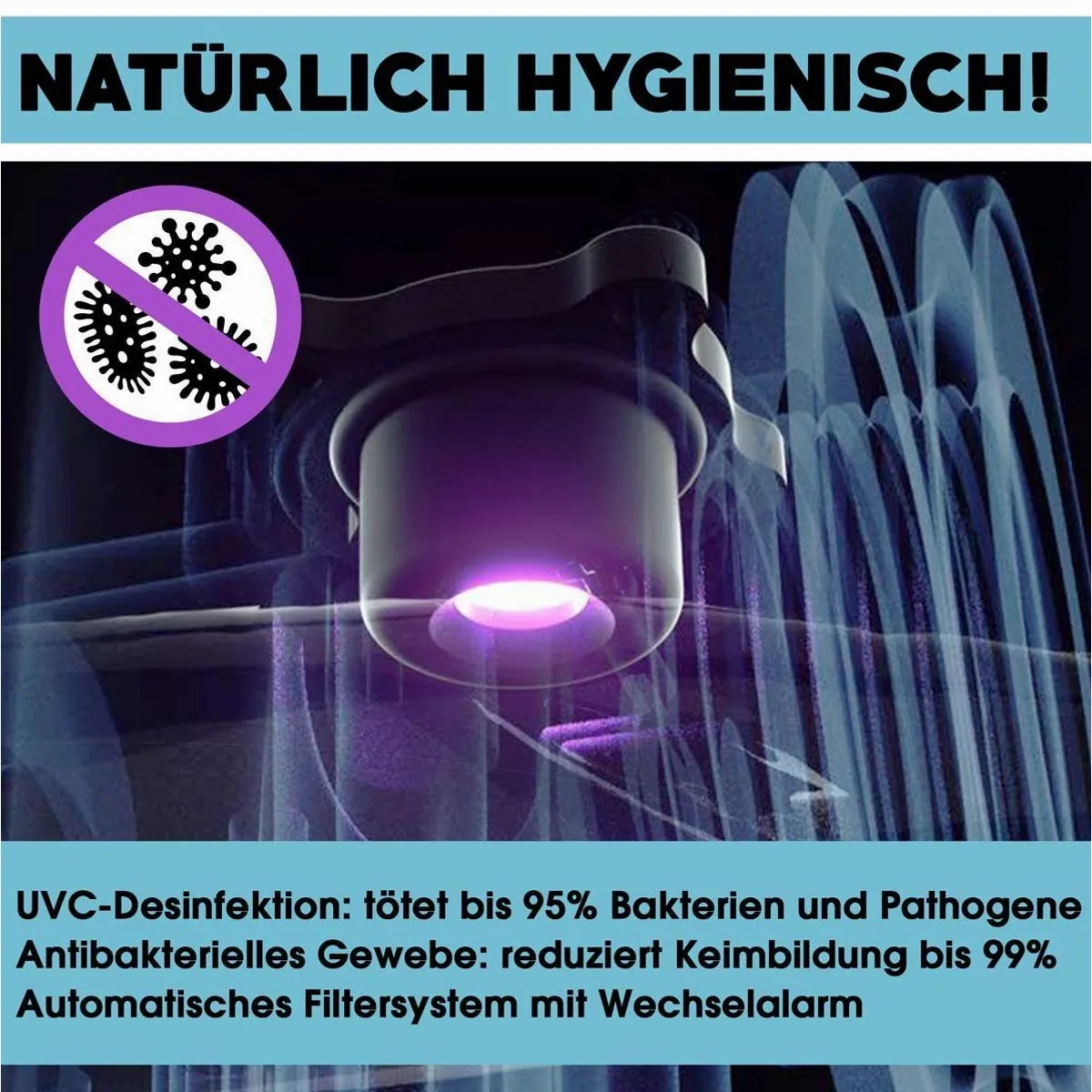 mSpa Tekapo Whirlpool, 4 Personen, 158x158cm — 108 Massagedüsen, UVC-Desinfektionsgenerator, Energiespar-Timer 3
