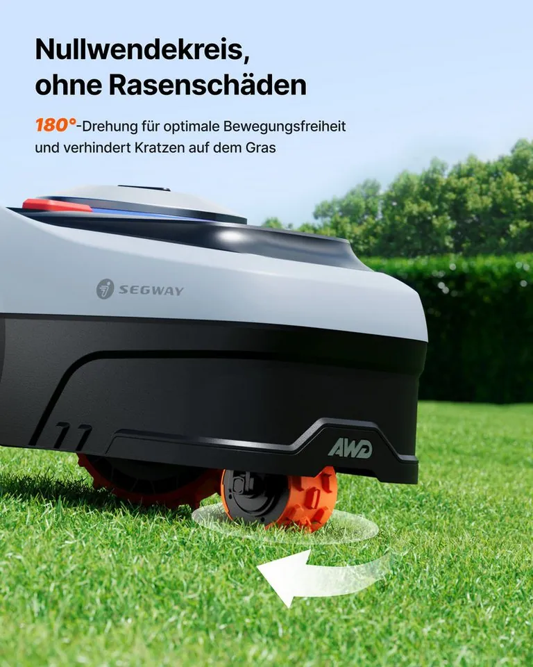 NAVIMOW i205 AWD Mähroboter, Allradantrieb, Automatisches Kartieren — bis 500 m² Rasenfläche 2