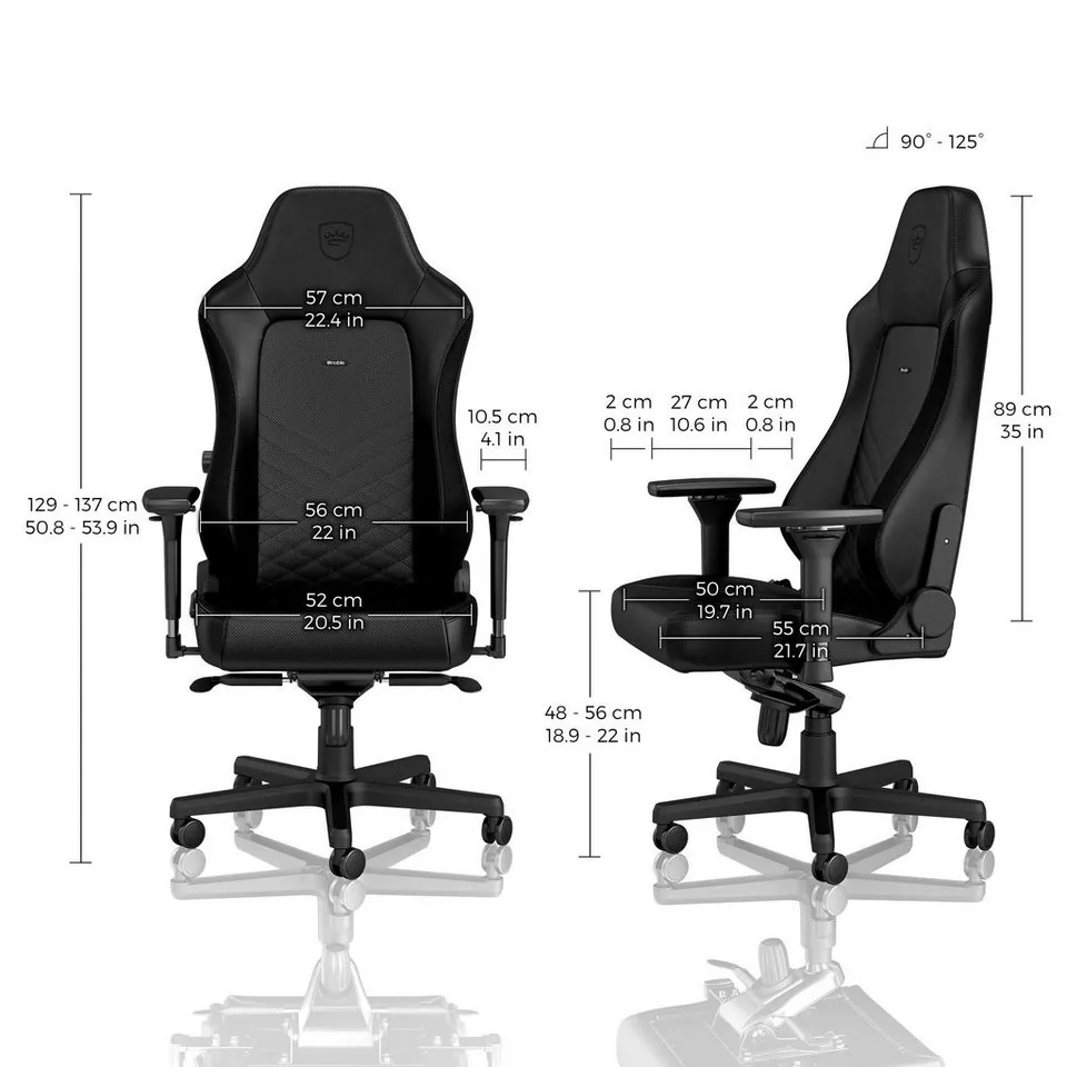 Noblechairs HERO Gaming-Stuhl, Ergonomisch, Hochwertige Materialien, Anpassbare Funktionen 3