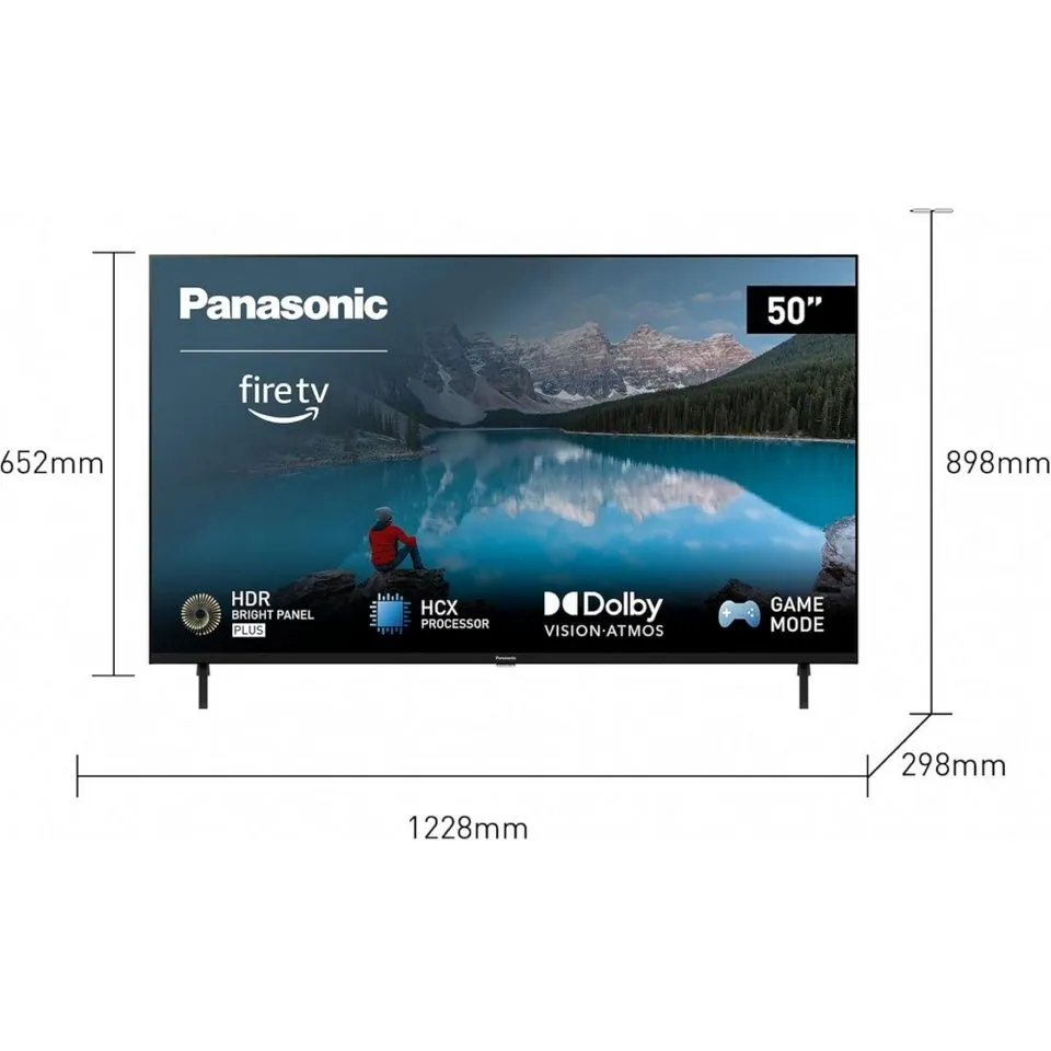 Panasonic TX-50MXW834 LCD-LED Fernseher, 4K UHD, HDR-Technologie 2