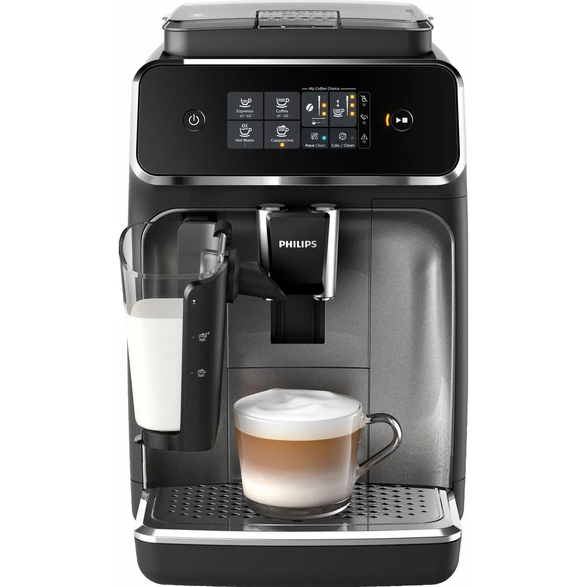 Philips Kaffeevollautomat EP2236/40, 3 Kaffeespezialitäten, LatteGo Milchsystem, 1500 W 2