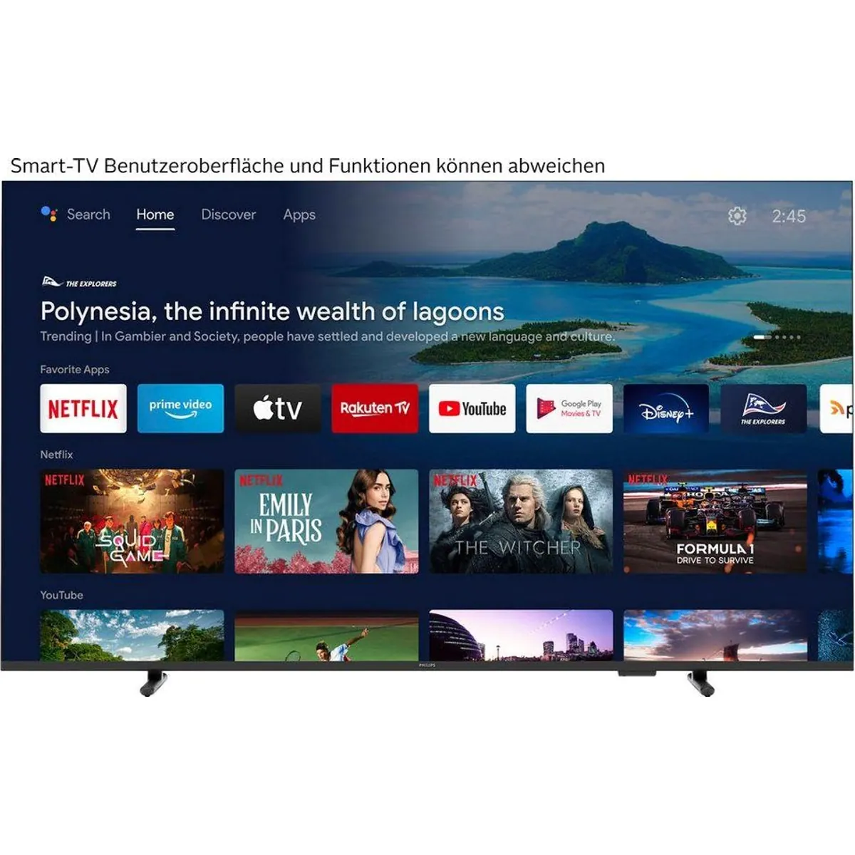 Philips 75PUS7800/12 QLED-Fernseher, 75 Zoll, 4K Ultra HD, Dolby Atmos 2