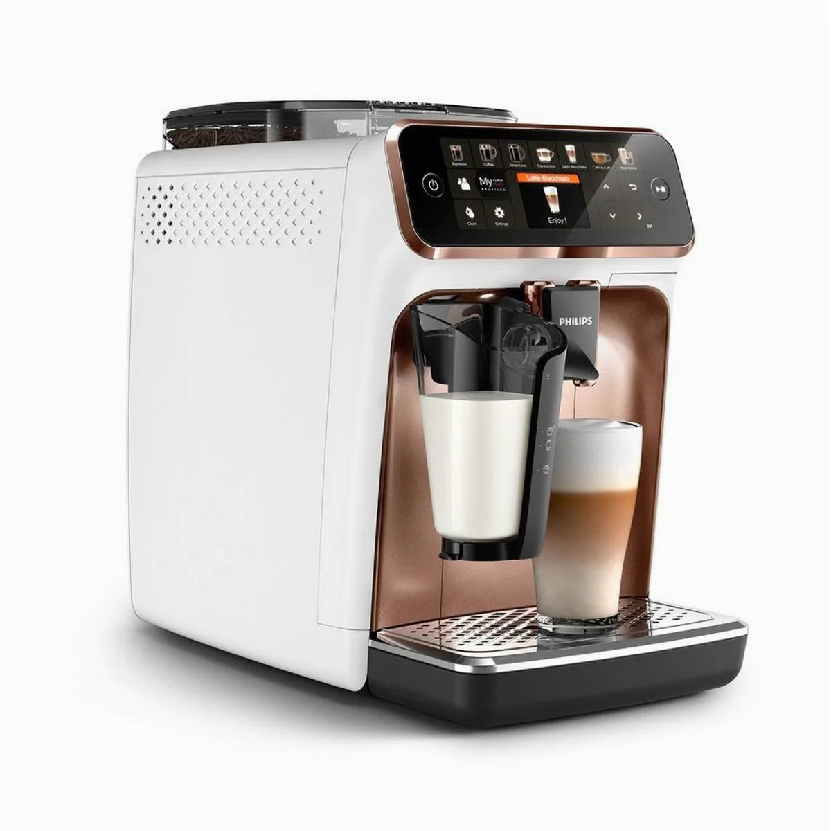 Philips 5400 Series EP5443/70 Kaffeevollautomat, 12 Kaffeespezialitäten, 4 Benutzerprofile 2