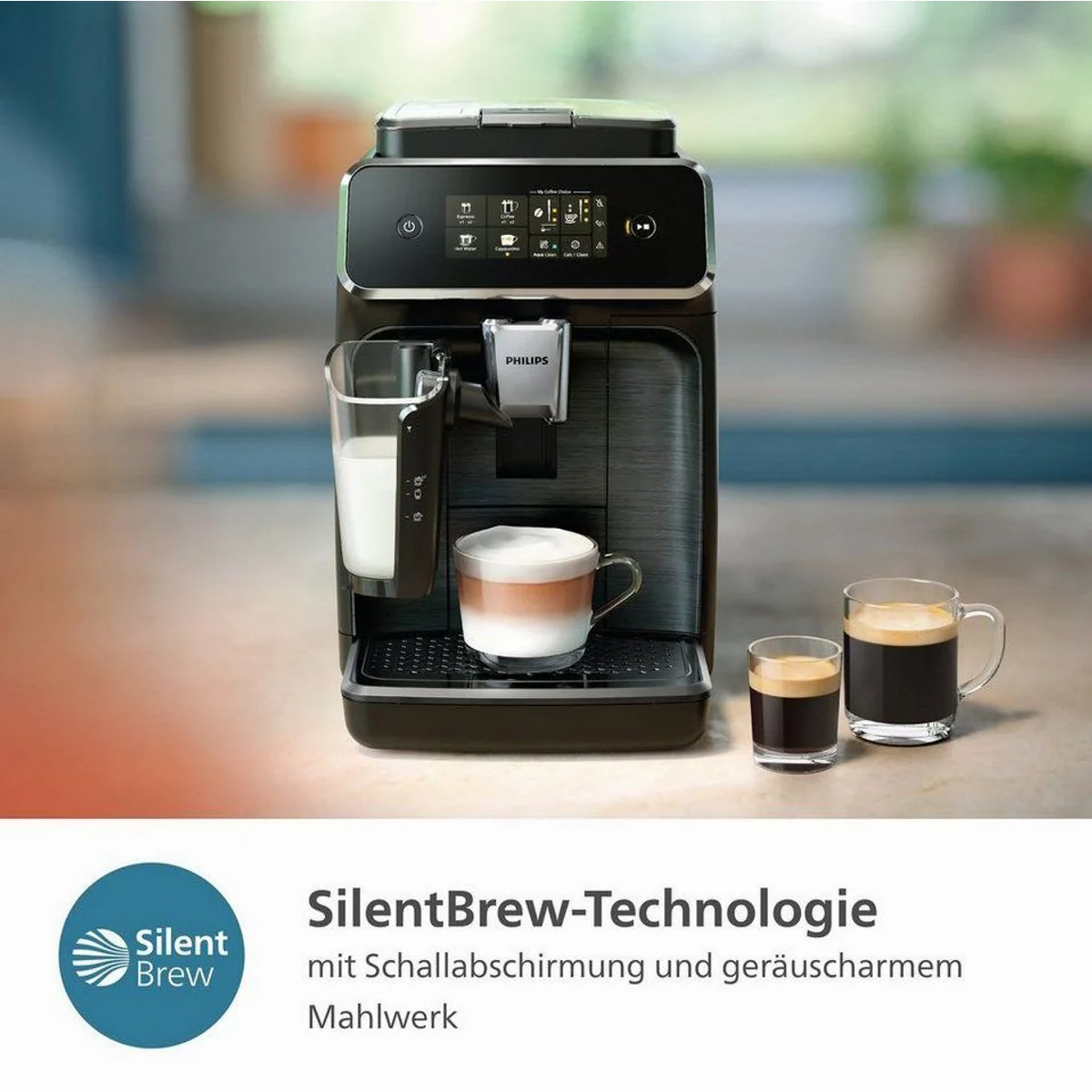 Philips EP2331/10 2300 Series, 4 Kaffeespezialitäten, LatteGo-Milchsystem 4