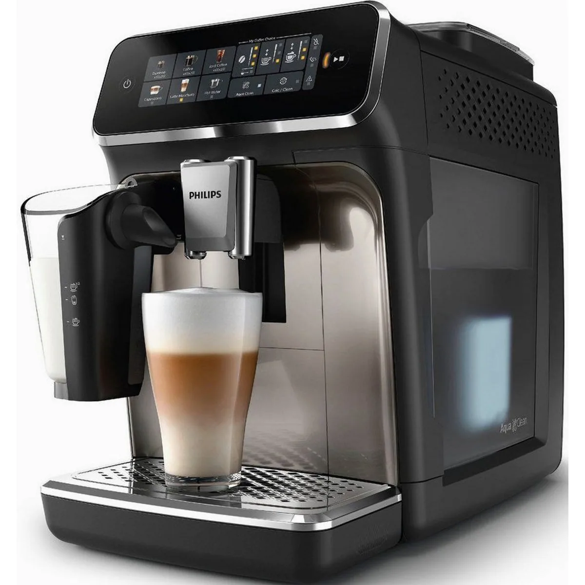 Philips EP3347/90 Kaffeevollautomat, 6 Getränke, LatteGo-Milchsystem, SilentBrew Technologie 3
