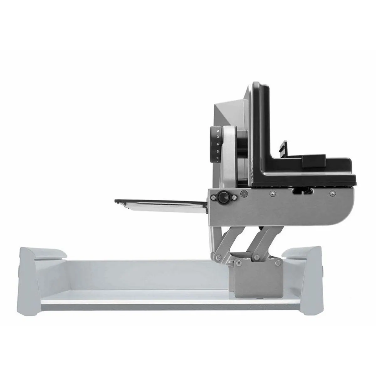 ritter Einbau-Allesschneider AES 72 SR, Vollmetall, 17 cm Wellenschliffmesser, 2-Finger-Einschaltsystem 2